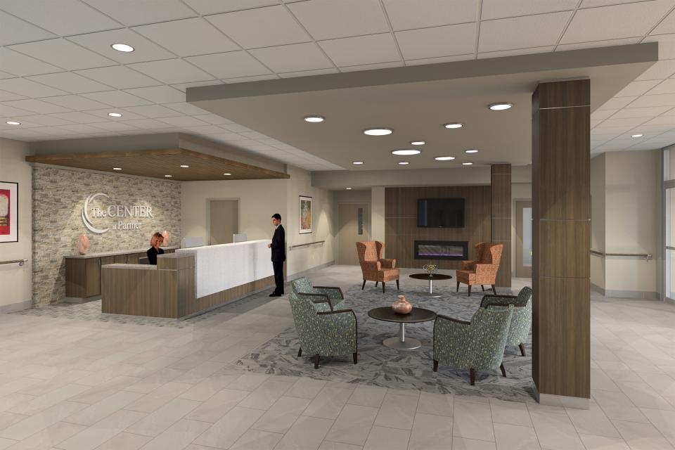 Main lobby of Austin Skill Nursing